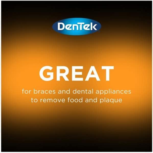 image:imageDenTek Easy Reach Complete Clean Floss Picks with Strong Dental Floss 75 Count 3 Pack214 Count Pack of 1