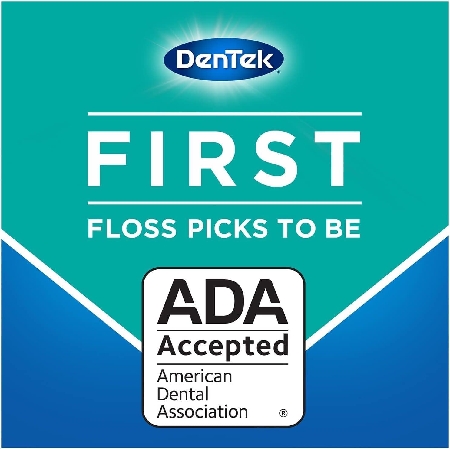 image:imageDenTek Easy Reach Complete Clean Floss Picks with Strong Dental Floss 75 Count 3 Pack214 Count Pack of 1