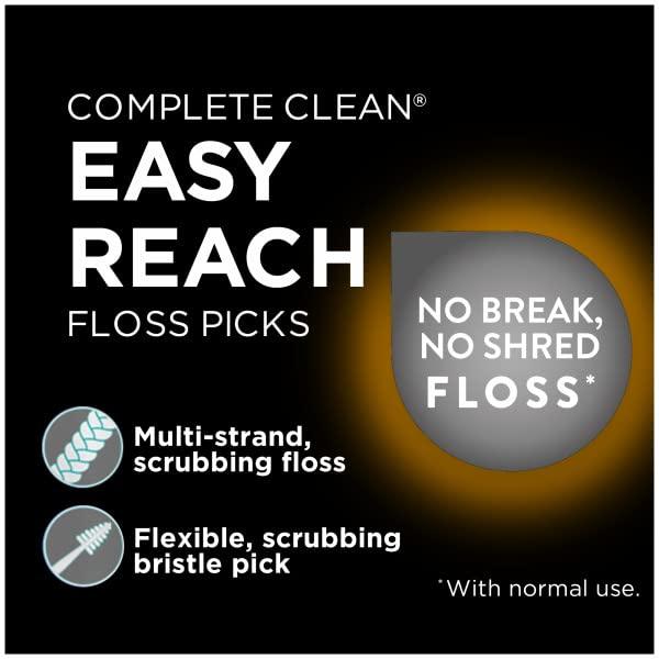 image:imageDenTek Easy Reach Complete Clean Floss Picks with Strong Dental Floss 75 Count 3 Pack75 Count Pack of 2