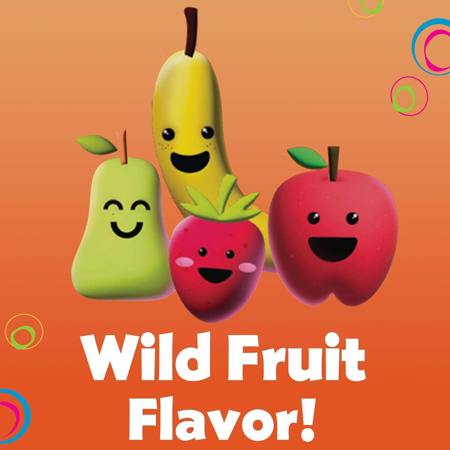 image:imageDenTek Fun Flossers Kids Floss Picks with Wild Fruit Flavor 75 Count Pack of 3Wild Fruit