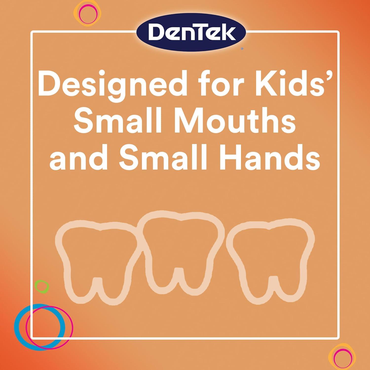 image:imageDenTek Fun Flossers Kids Floss Picks with Wild Fruit Flavor 75 Count Pack of 3Wild Fruit