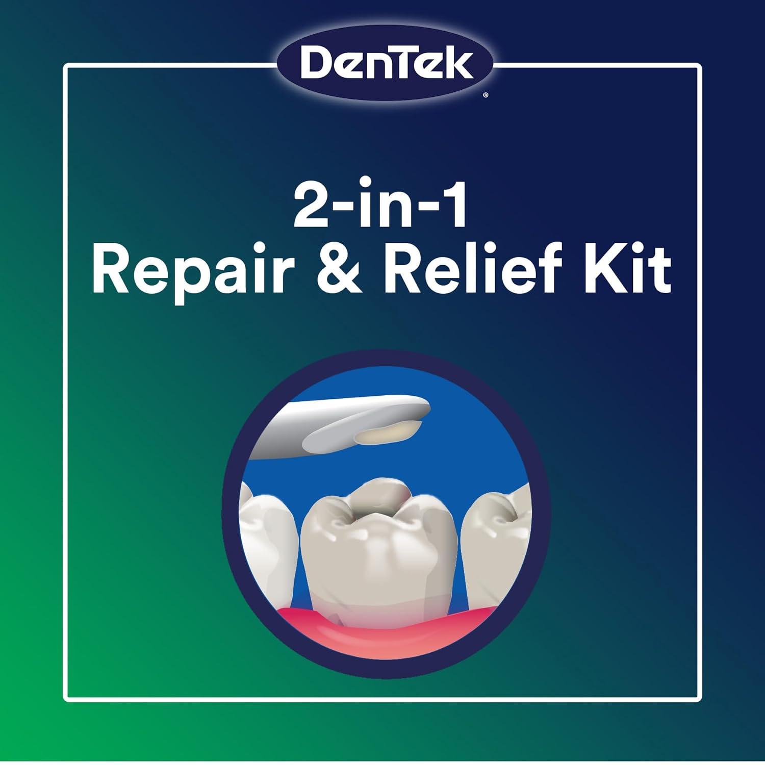 image:imageDenTek Temparin Max Dental Repair Kit for Pain Relief amp Temporary Repair Pack of 6 Kits 13 Repairs per Kit