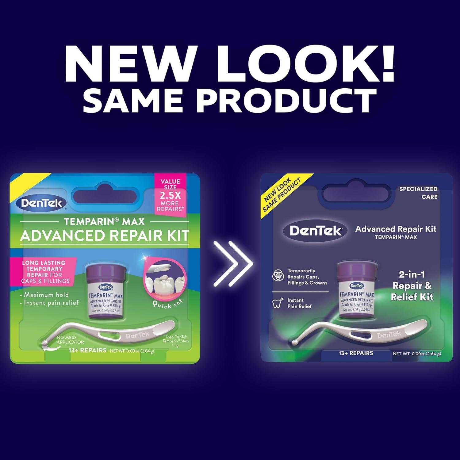 image:imageDenTek Temparin Max Dental Repair Kit for Pain Relief amp Temporary Repair Pack of 6 Kits 13 Repairs per Kit