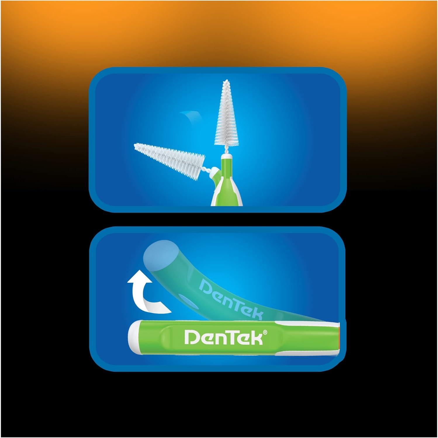 image:imageDentek Plaque Control Interdental Brushes Tight 16 Count EasyBrush Interdental Plaque Remover with Fluoride Cleans Tight Spaces Around Teeth Braces amp Other Dental AppliancesWhite