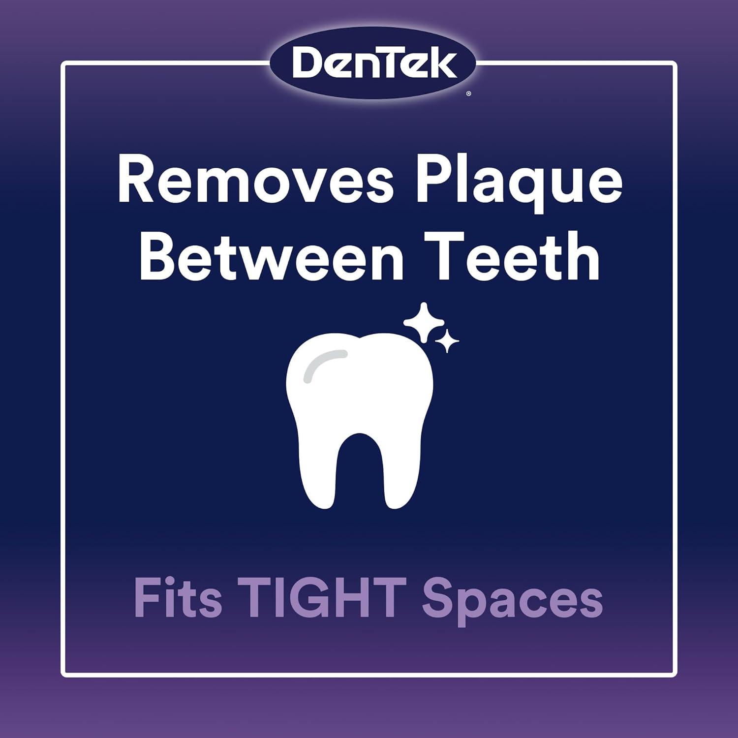 image:imageDentek Plaque Control Interdental Brushes Tight 16 Count EasyBrush Interdental Plaque Remover with Fluoride Cleans Tight Spaces Around Teeth Braces amp Other Dental AppliancesWhite