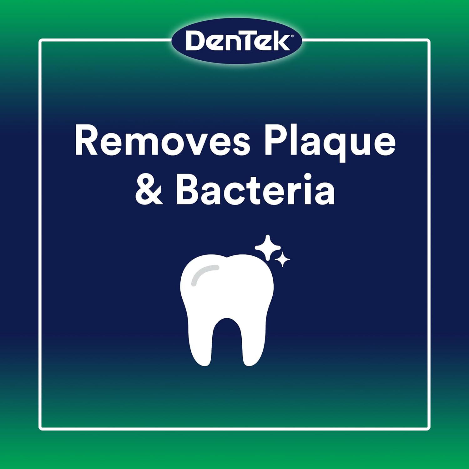 image:imageDenTek Advanced Clean Floss Picks with No Break amp No Shred Dental Floss Plaque Remover 150 Count Pack of 6Mint