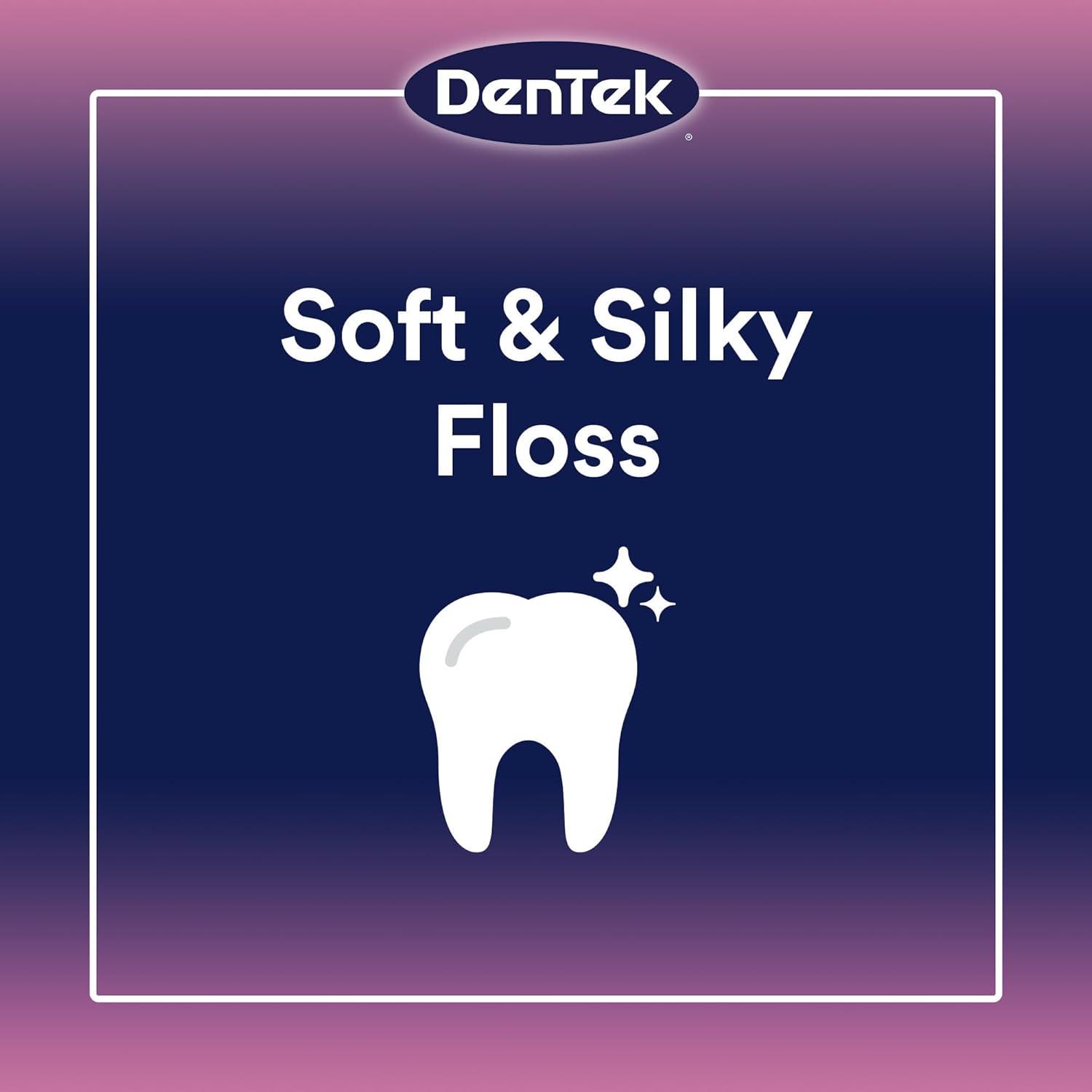 image:imageDenTek Comfort Clean Sensitive Gums Floss Picks Soft amp Silky Ribbon 150 Count 3 Pack150 Count