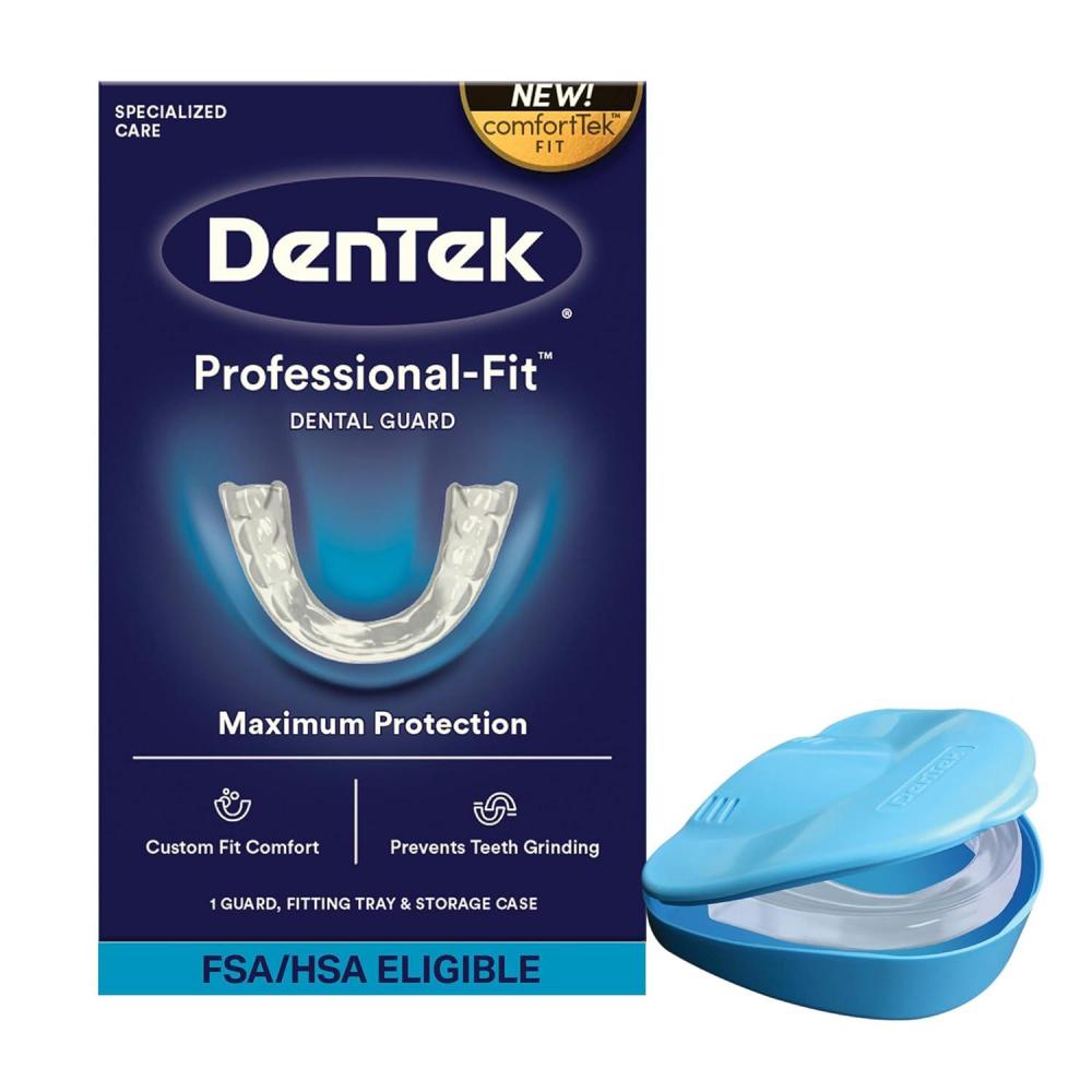 image:imageDenTek ProfessionalFit Dental Guard Mouth Guard for Grinding Teeth at Night 1 Count1 Count Pack of 1