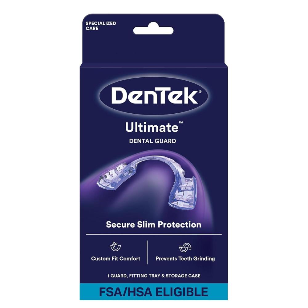 image:imageDenTek Ultimate Dental Guard SlimFit Mouth Guard for Grinding Teeth at Night FDA Cleared Night Guard 1 Count