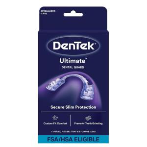 DenTek Ultimate Dental Guard, Slim-Fit Mouth Guard for Grinding Teeth at Night, FDA Cleared Night Guard, 1 Count